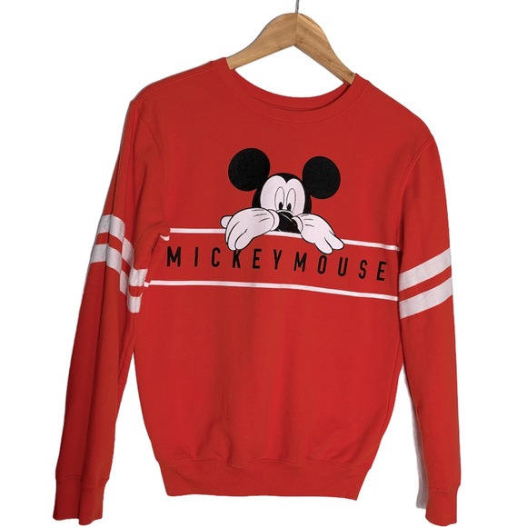 Disney Tops - Disney Mickey Mouse sweatshirt Pullover top Medium